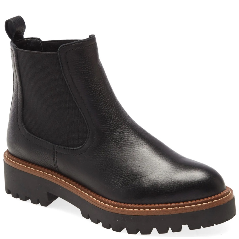 Caslon Miller Chelsea boots black womens 8.5